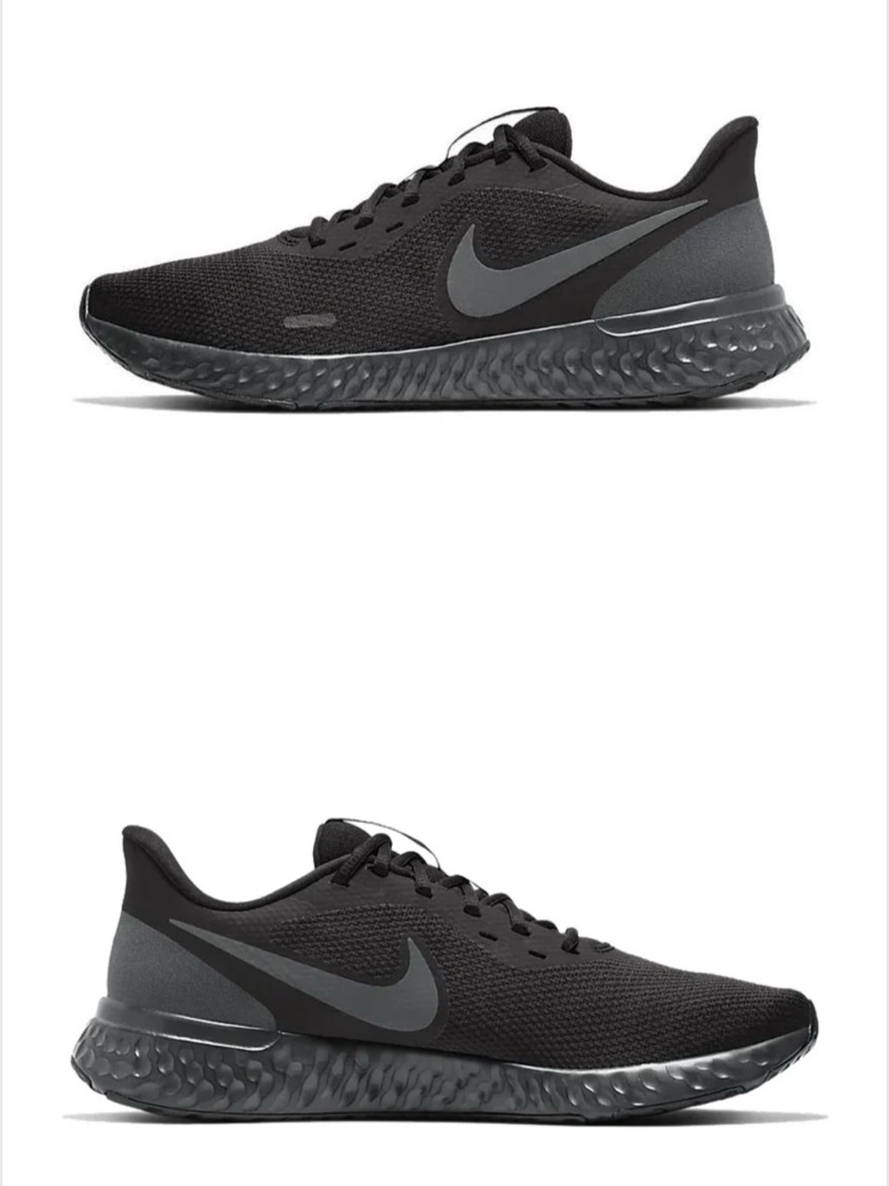 Nike Revolution 5 Black Running Shoe Size 9.5